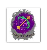 Sagittarius Wrapped Canvas | Zodiac series 11 - Beyond T-shirts